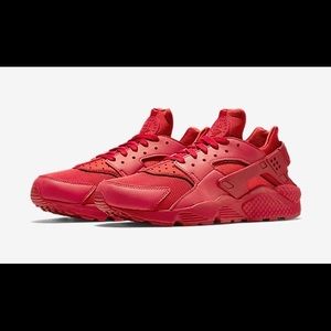 nike huarache grade school red